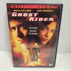 🎬GHOST RIDER DVD w/Nicolas Cage & Eva Mendes, Marvel, PG-13, 2007, 110 minutes